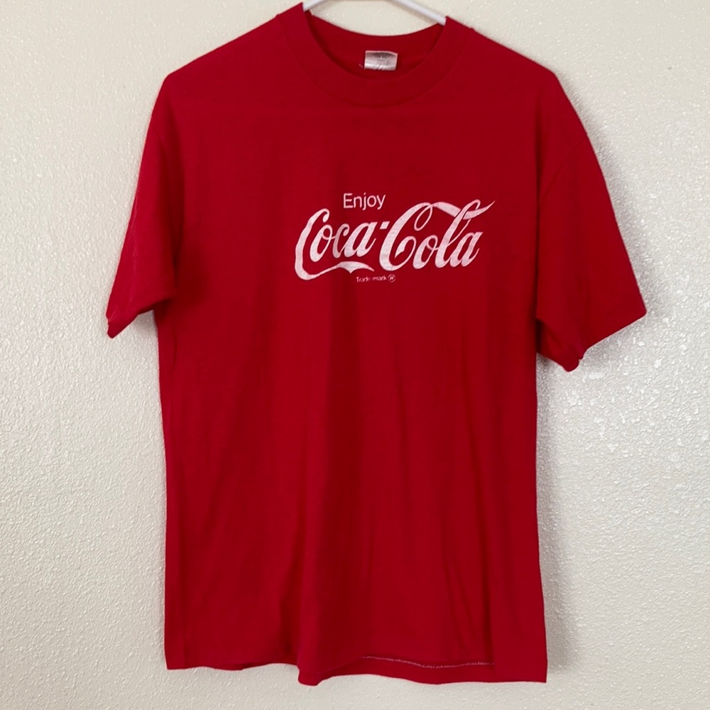 VTG Coca Cola Single Stitch Graphic Tee, L